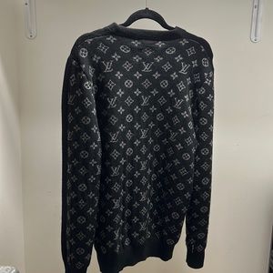 Louis Vuitton Black Sweater